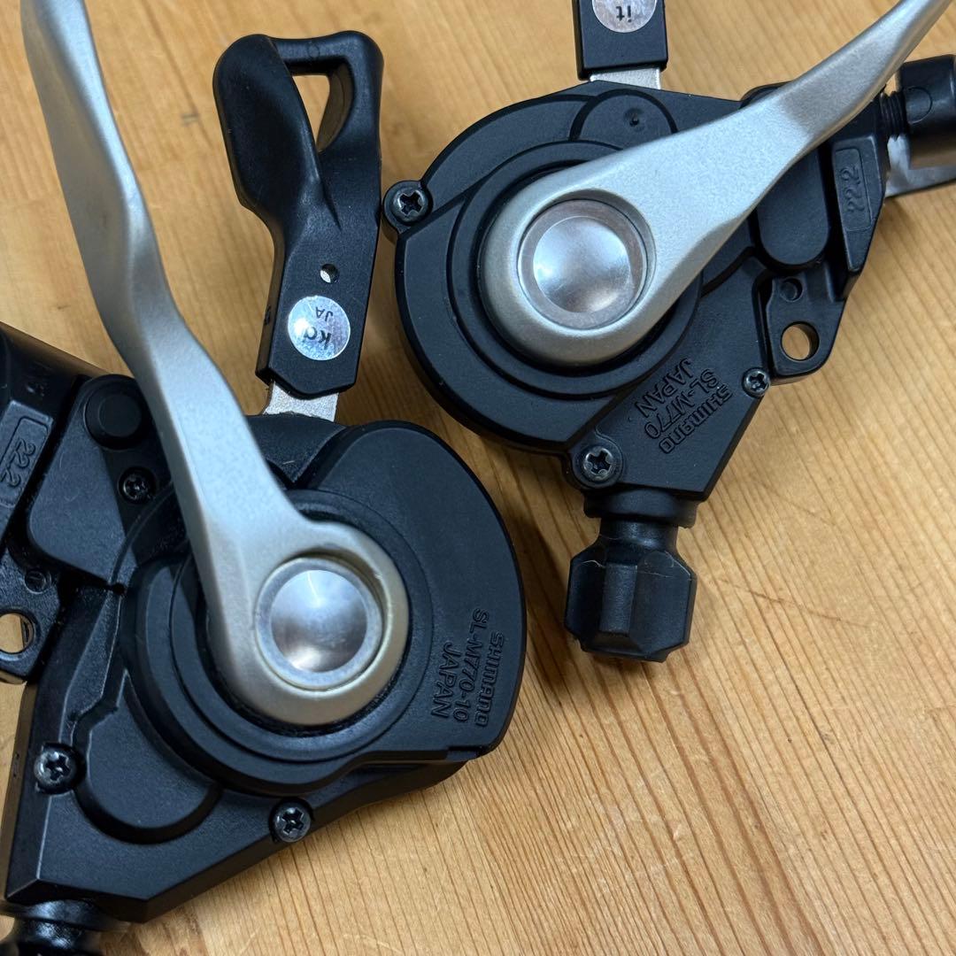 Shimano XT FD-M770-10 Fディレイラー 前後シフターセット