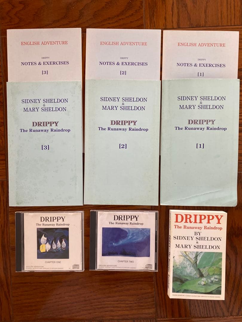 イングリッシアドベンチャー　家出ドリッピーCD版　12巻セット（CD10巻無し）