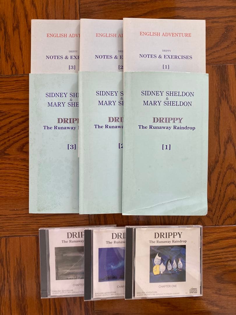 イングリッシアドベンチャー　家出ドリッピーCD版　12巻セット（CD10巻無し）