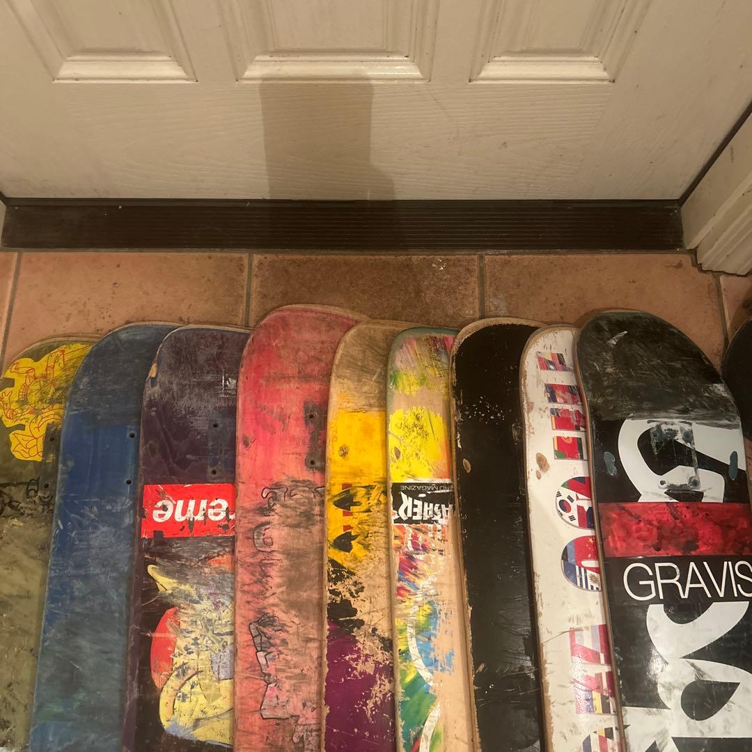 スケボー　デッキ　まとめ売り　9枚セット