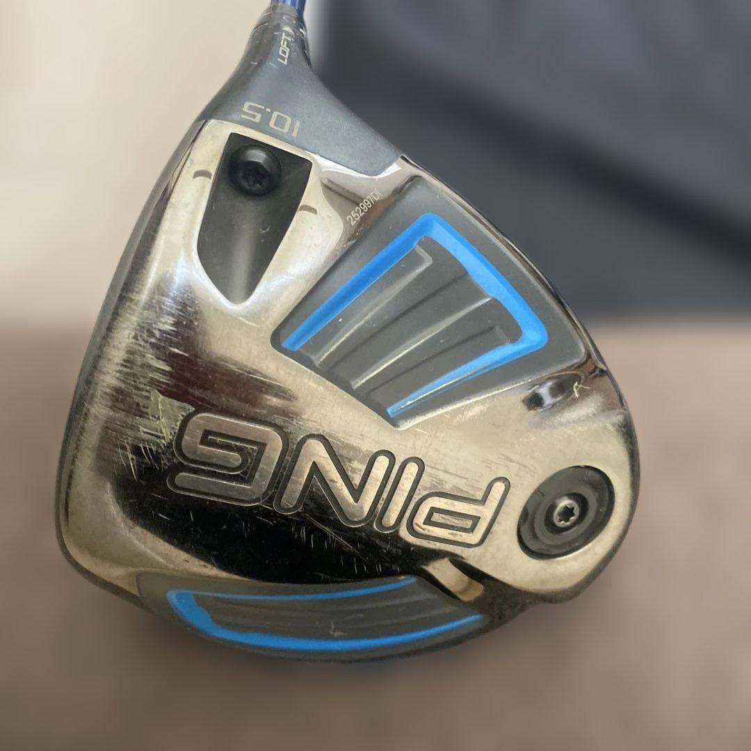 PINGの10.5°ロフトのドライバー、