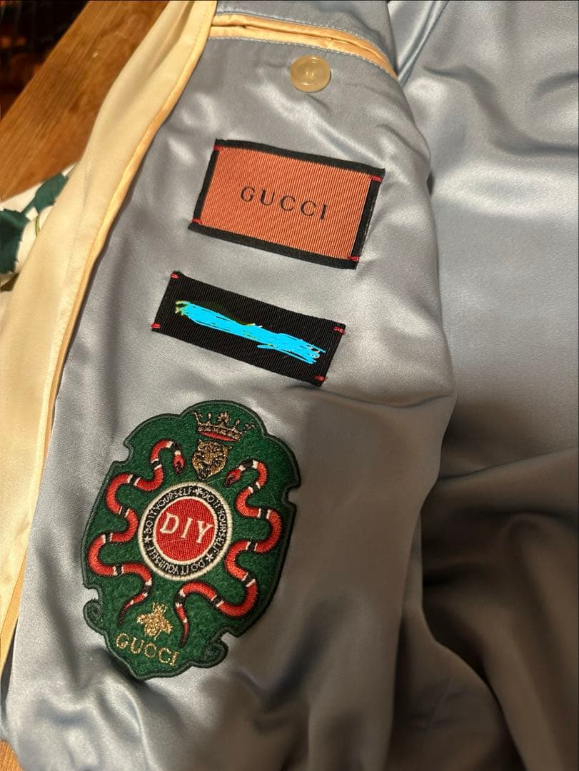 【ガブリエル】フローラルプリント　ボンバージャケット　花柄