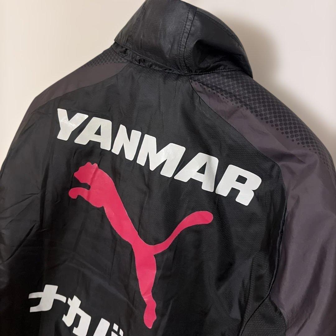 セレッソ大阪　PUMA ナイロンジャケット　中綿ウインドブレーカー　フード付　M