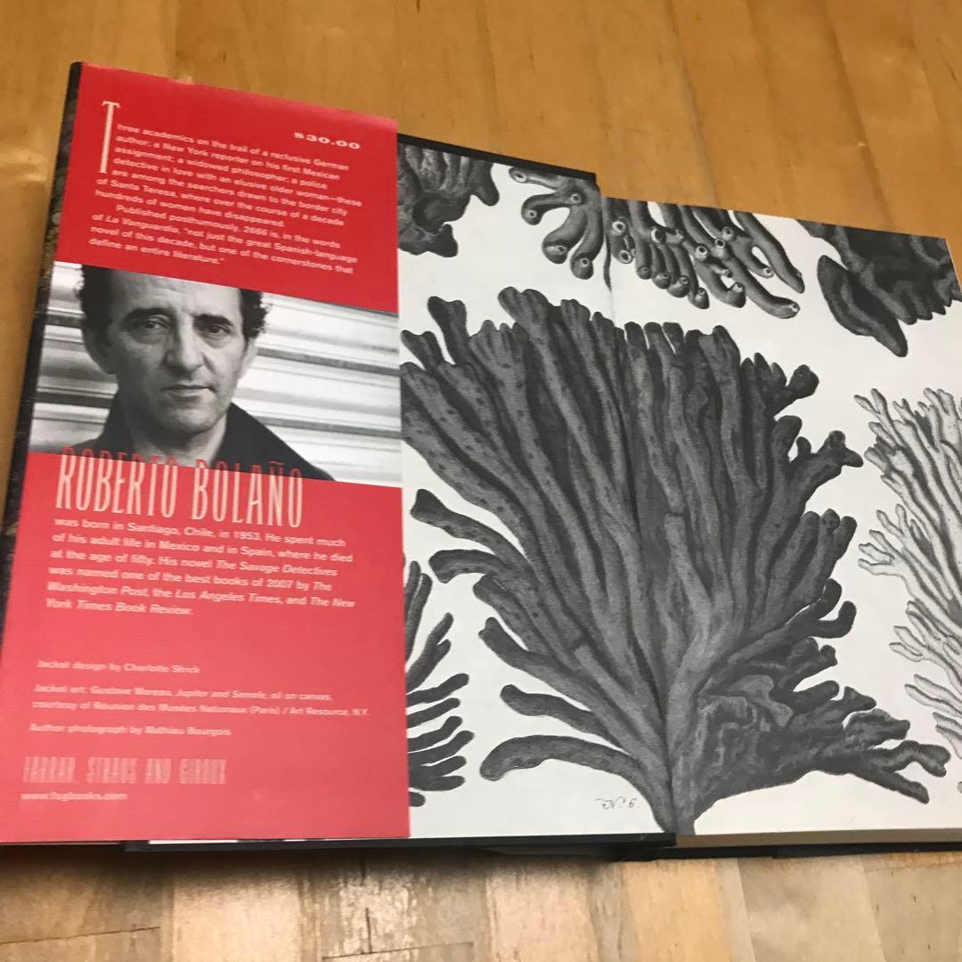 洋書　2666 Roberto bolano ロベルト・ボラーニョ　FSG
