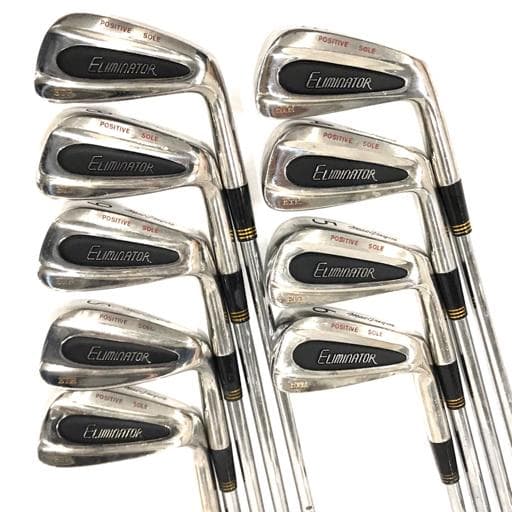 稀少品！Macgregar/マクレガー ELIMINATOR　アイアン９本セット