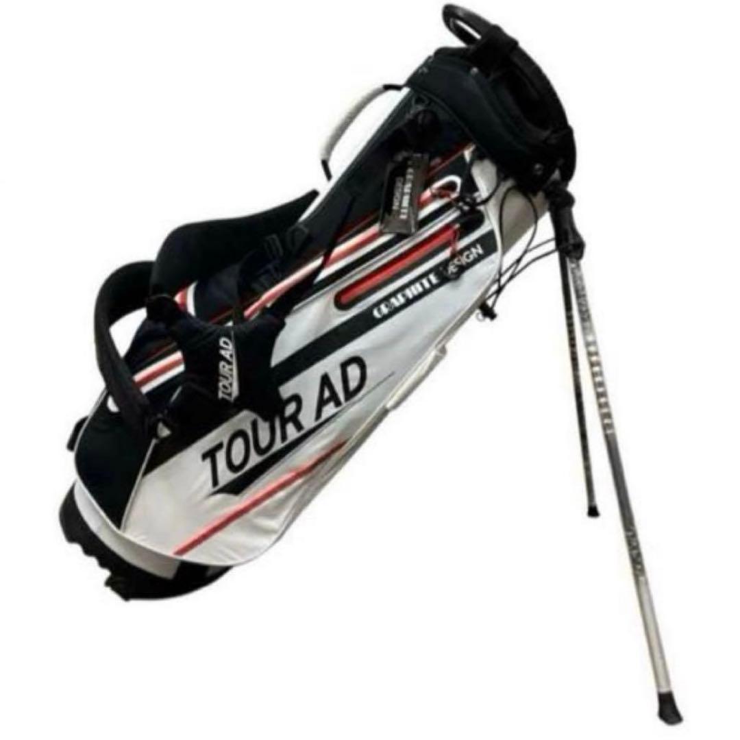 グラファイトデザインキャディーバック　2023年モデル　ホワイト　限定モデル