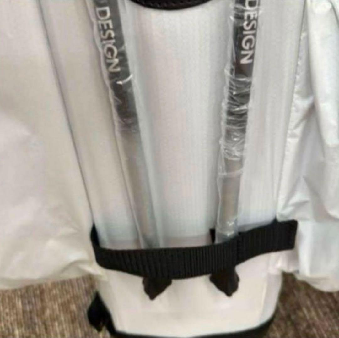 グラファイトデザインキャディーバック　2023年モデル　ホワイト　限定モデル