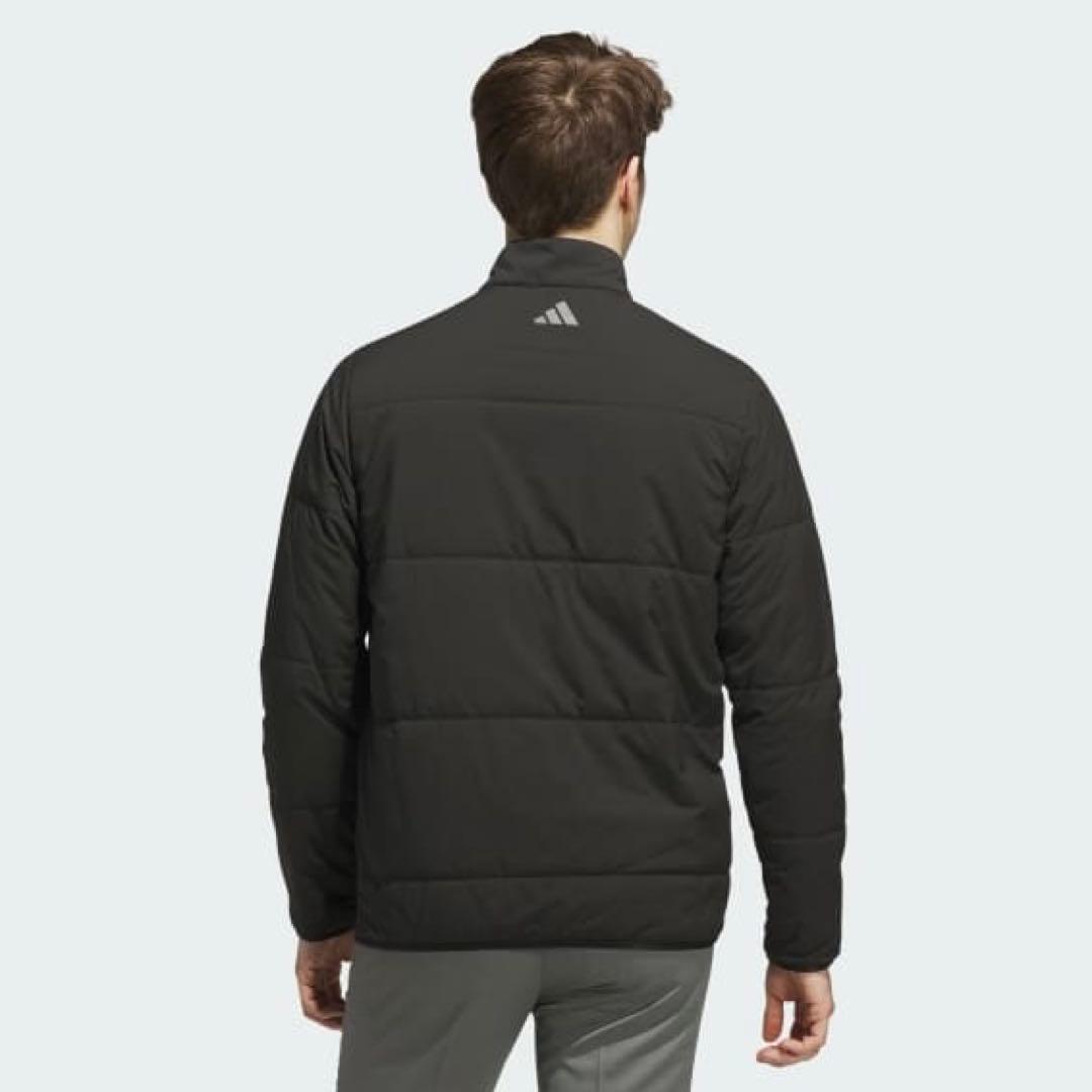 アディダス ゴルフ 2XL 中綿 ジャケット アウター ジャンパー　黒