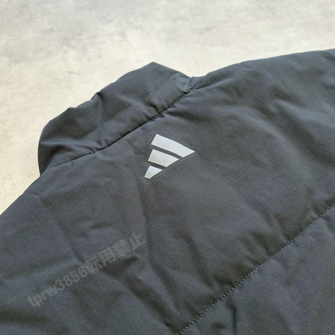 アディダス ゴルフ 2XL 中綿 ジャケット アウター ジャンパー　黒