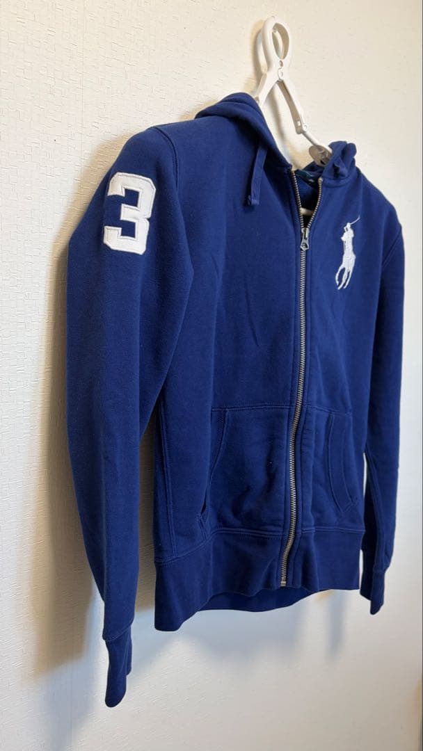 【フォルクスサンゾ】Ralph Lauren ネイビー パーカー　XS