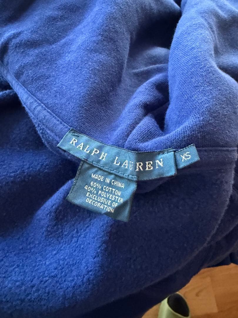 【フォルクスサンゾ】Ralph Lauren ネイビー パーカー　XS