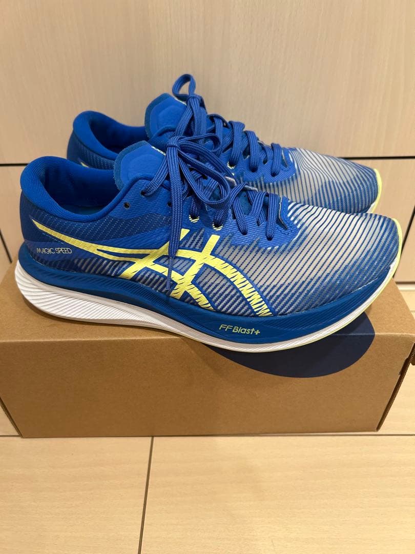 r*n様 大特価！アシックス　マジックスピード3 25.5cm ホワイトブルー