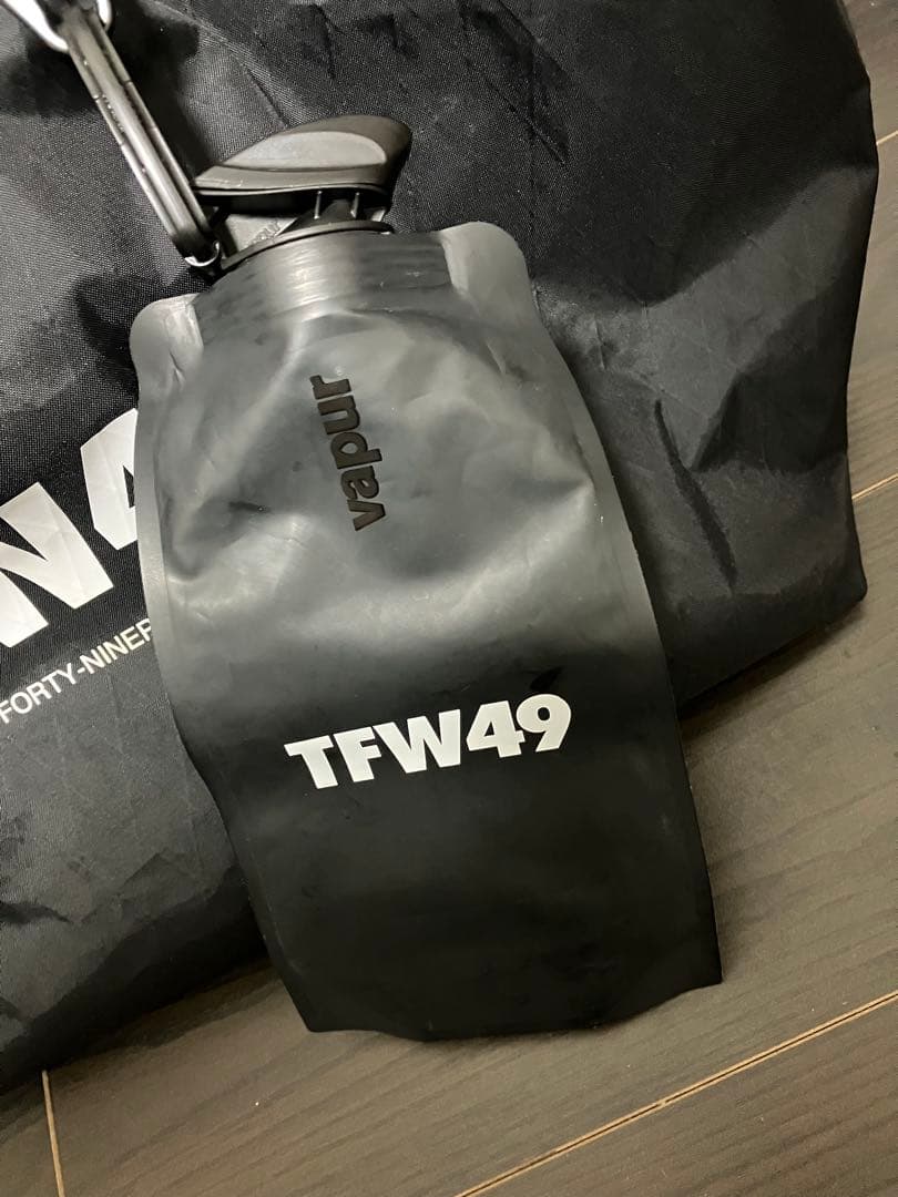 TFW49 X-PAC トートバッグ　BIG 完売品　ブラック　おまけ付き