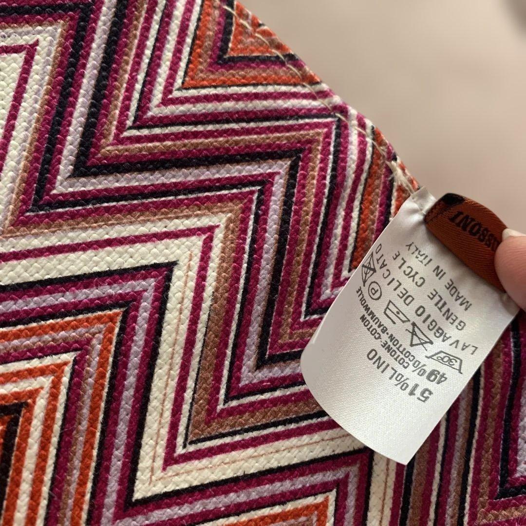 missoni カラフルジグザグランチョンマット箸セット　箱付　新品未使用