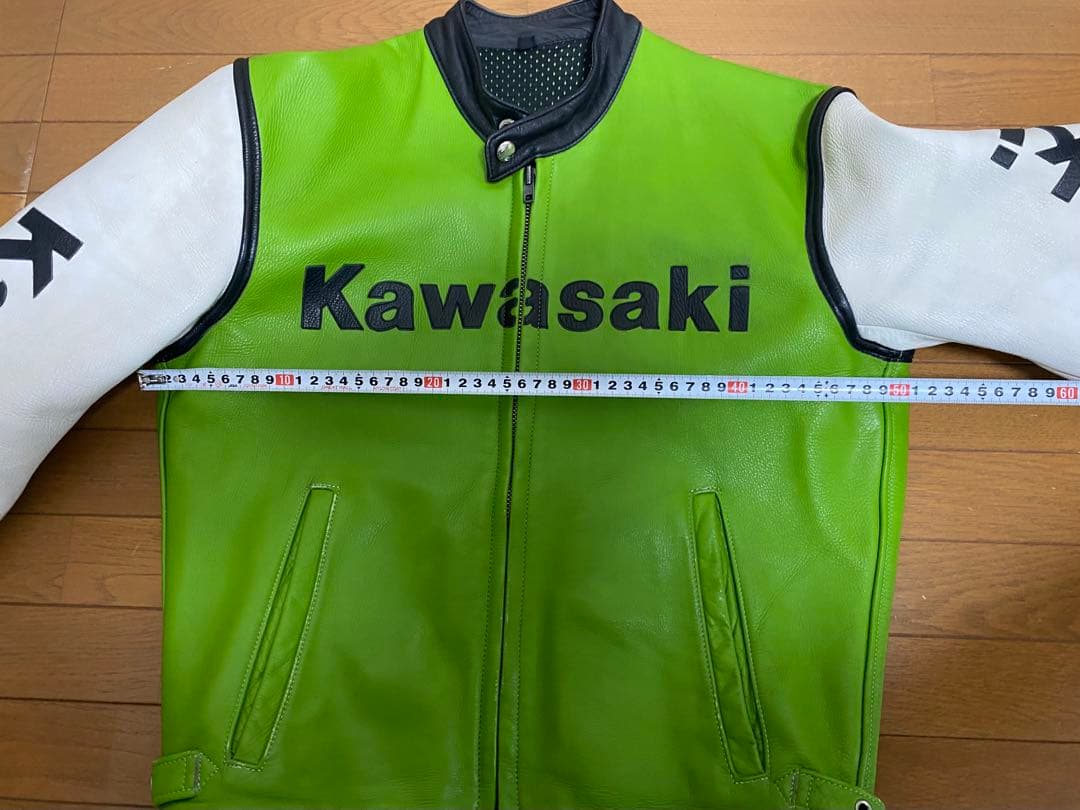 断ミニマ　捨離ストさまへ Kawasaki カワサキ レザージャケット