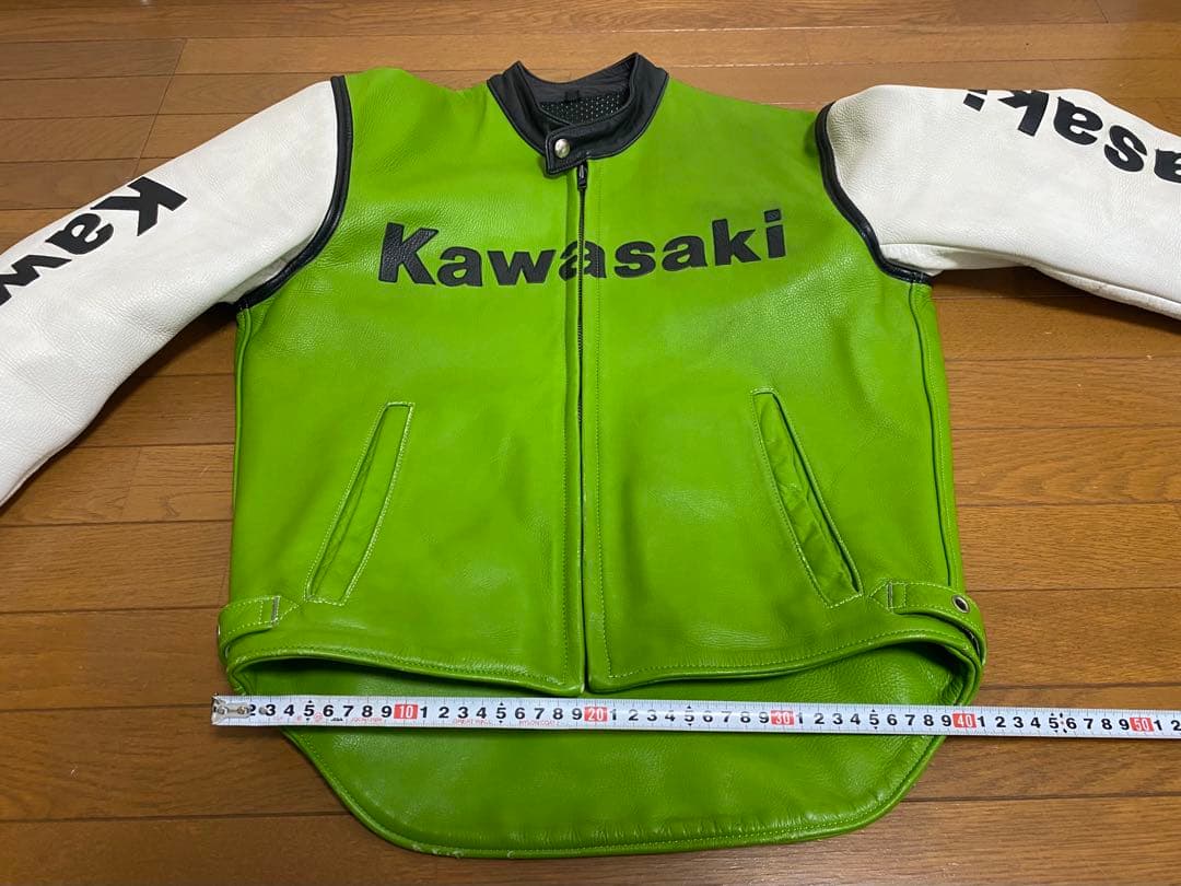 断ミニマ　捨離ストさまへ Kawasaki カワサキ レザージャケット