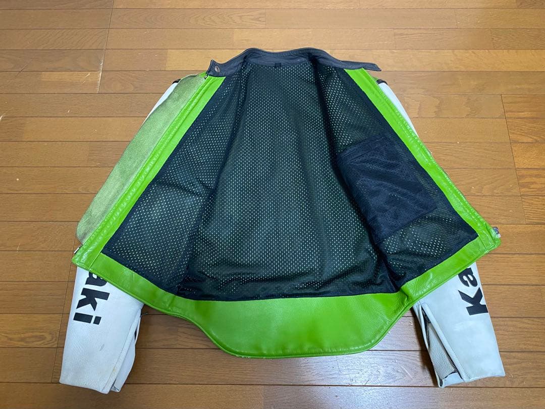 断ミニマ　捨離ストさまへ Kawasaki カワサキ レザージャケット