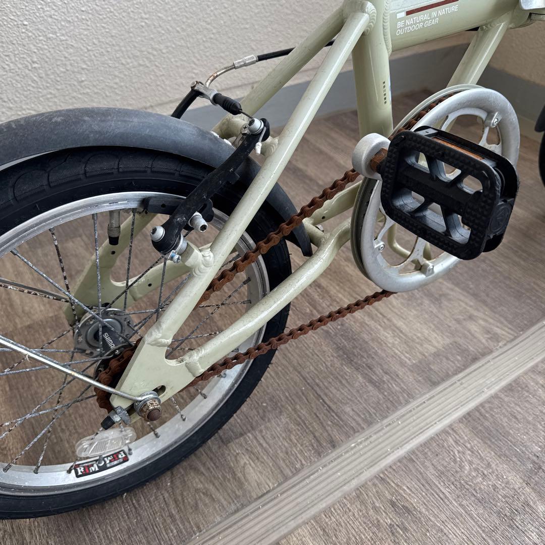 キャプテンスタッグ　折りたたみ自転車【送料込み】