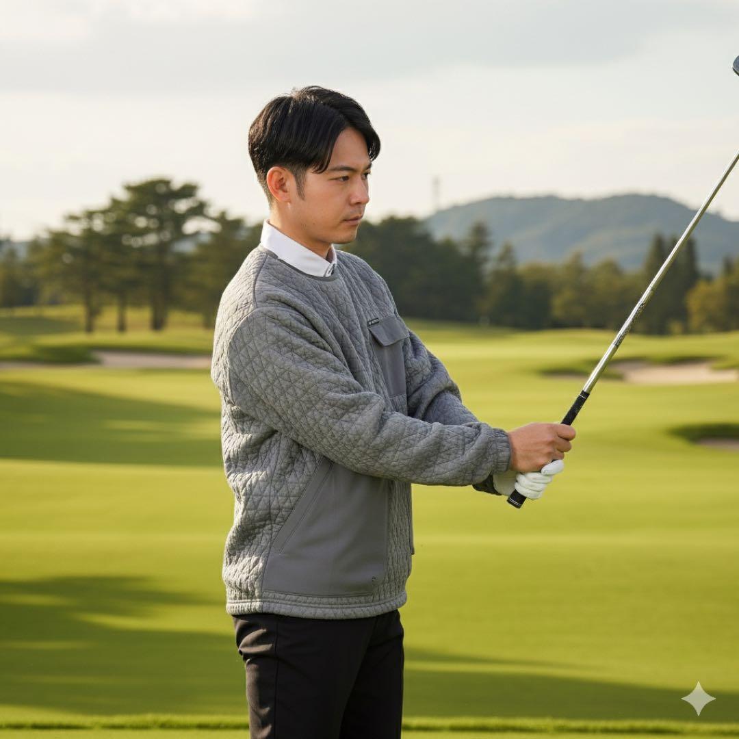 美品　トラヴィスマシューゴルフウェア キルティング スニードジャケット　M