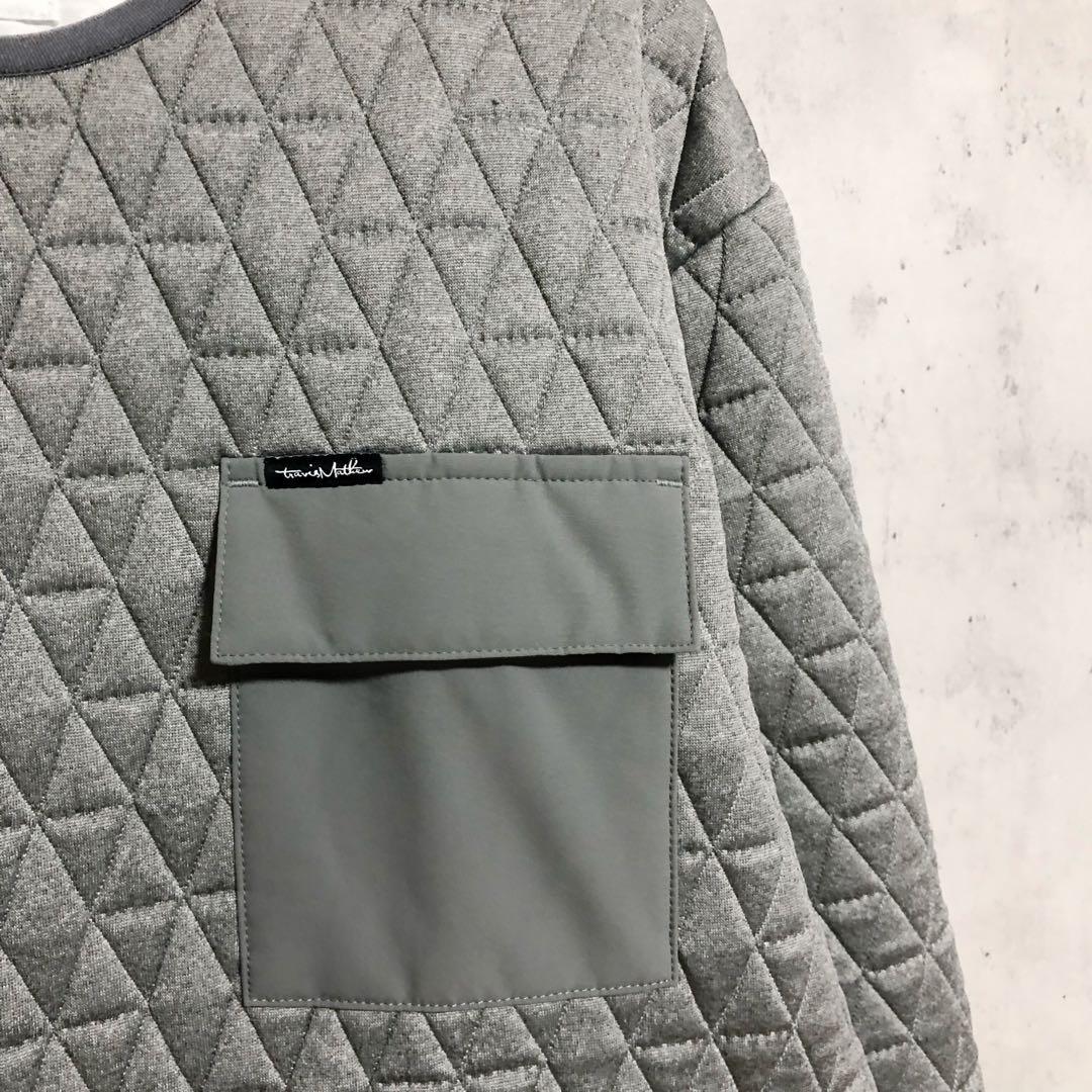 美品　トラヴィスマシューゴルフウェア キルティング スニードジャケット　M