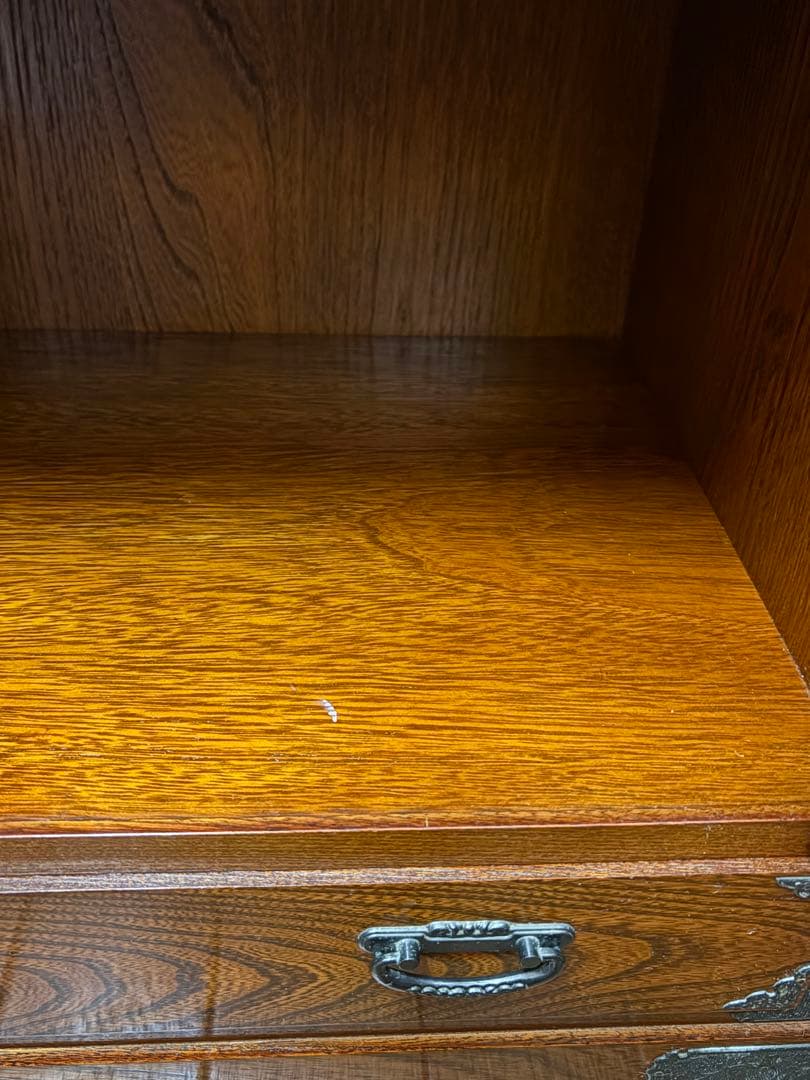 昭和レトロ アンティーク 茶箪笥 キャビネット 電話台 ヴィンテージ家具