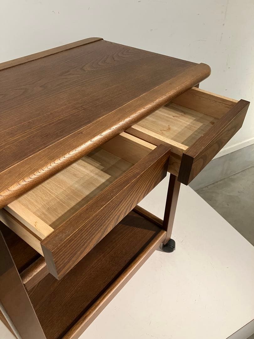 オールド　Fujimoku 、キッチンワゴン、トローリーワゴン、レトロ、和モダン