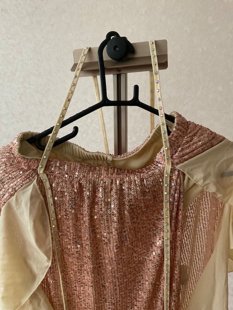 ベリーダンスセットアップ Mサイズ ピンク