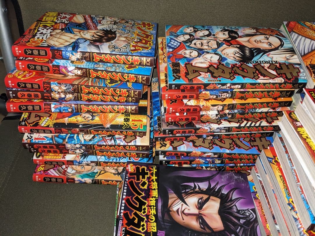 キングダム　1〜62巻　書店で新品で購入したものです　美品です！