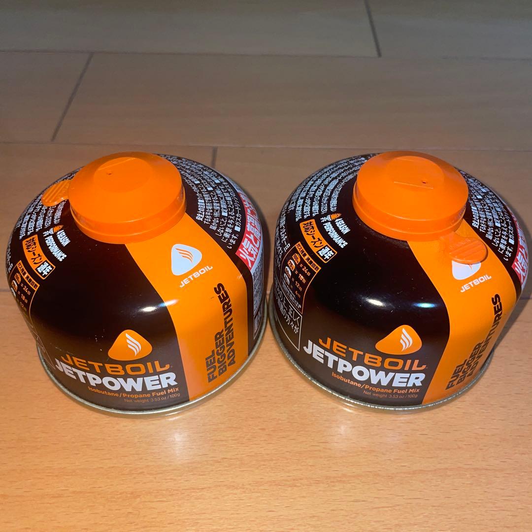 【美品】ジェットボイル　フラッシュ　ブラック　専用ガスカートリッジ2本付き