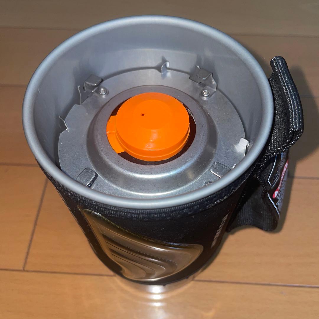 【美品】ジェットボイル　フラッシュ　ブラック　専用ガスカートリッジ2本付き