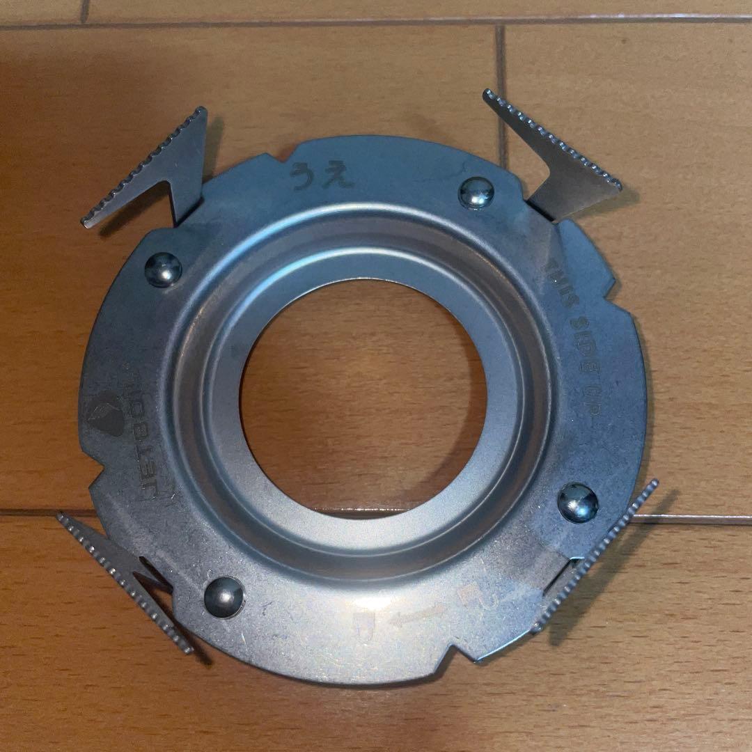 【美品】ジェットボイル　フラッシュ　ブラック　専用ガスカートリッジ2本付き