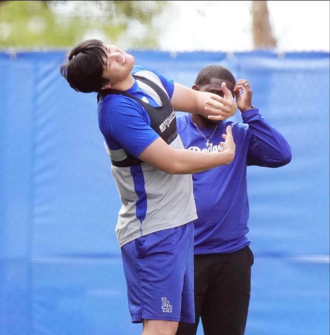 【正規品】大谷翔平 MLBドジャース ナイキ 選手仕様 ドライフィットショーツS