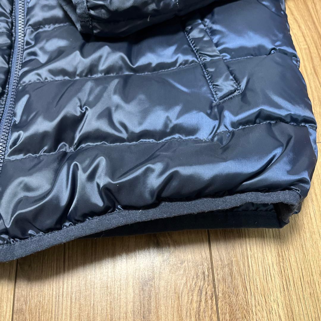 SVOLME ダウンジャケット L ダウン＆フェザー リバーシブル ネイビー