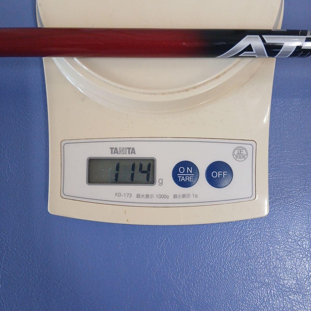 USTマミヤ　アッタスサンライズレッド 5S 　タイトリストスリーブ付き