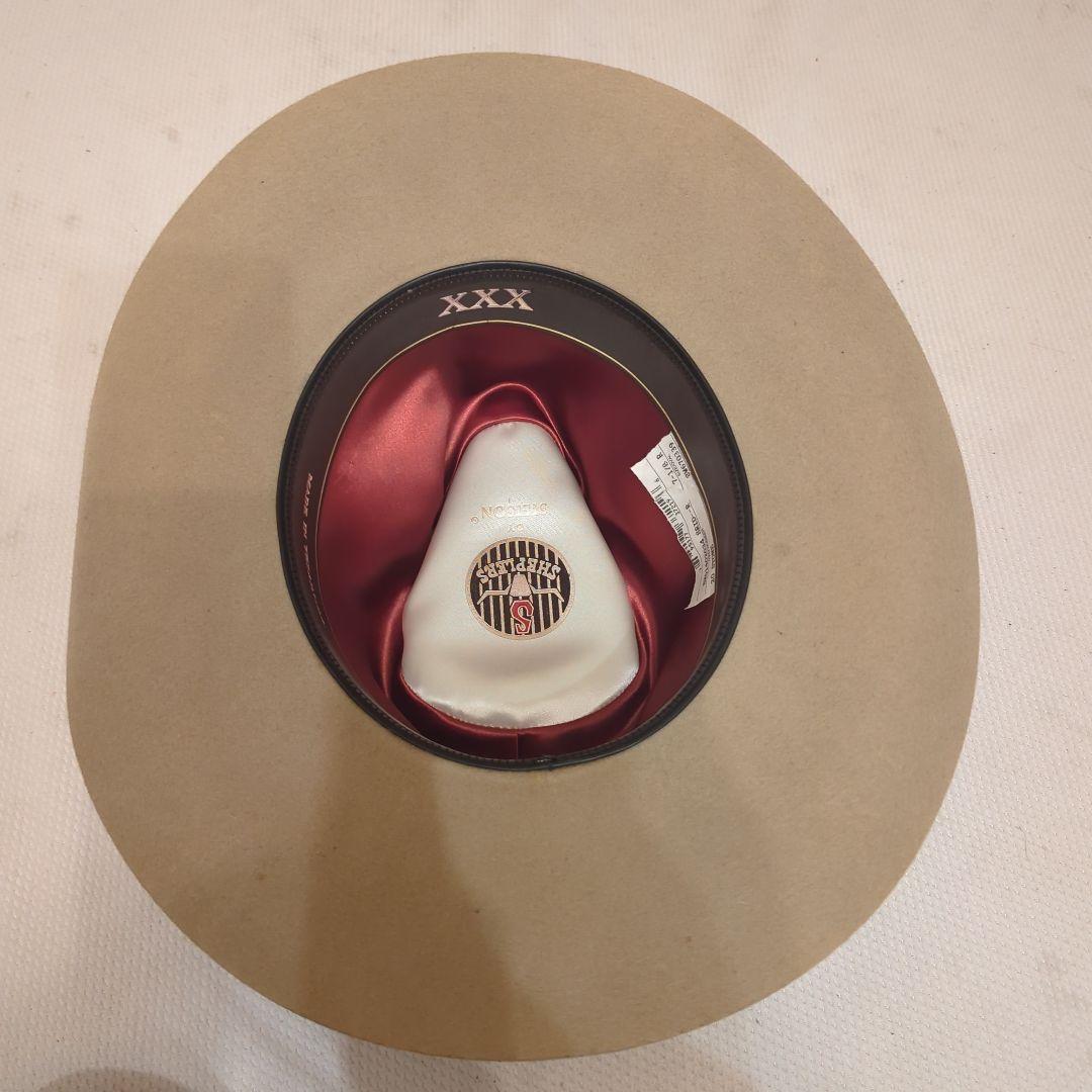 ベージュ ウールフェルト ハット