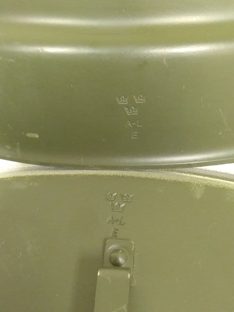 USED スウェーデン軍 アルミ製飯盒セット A