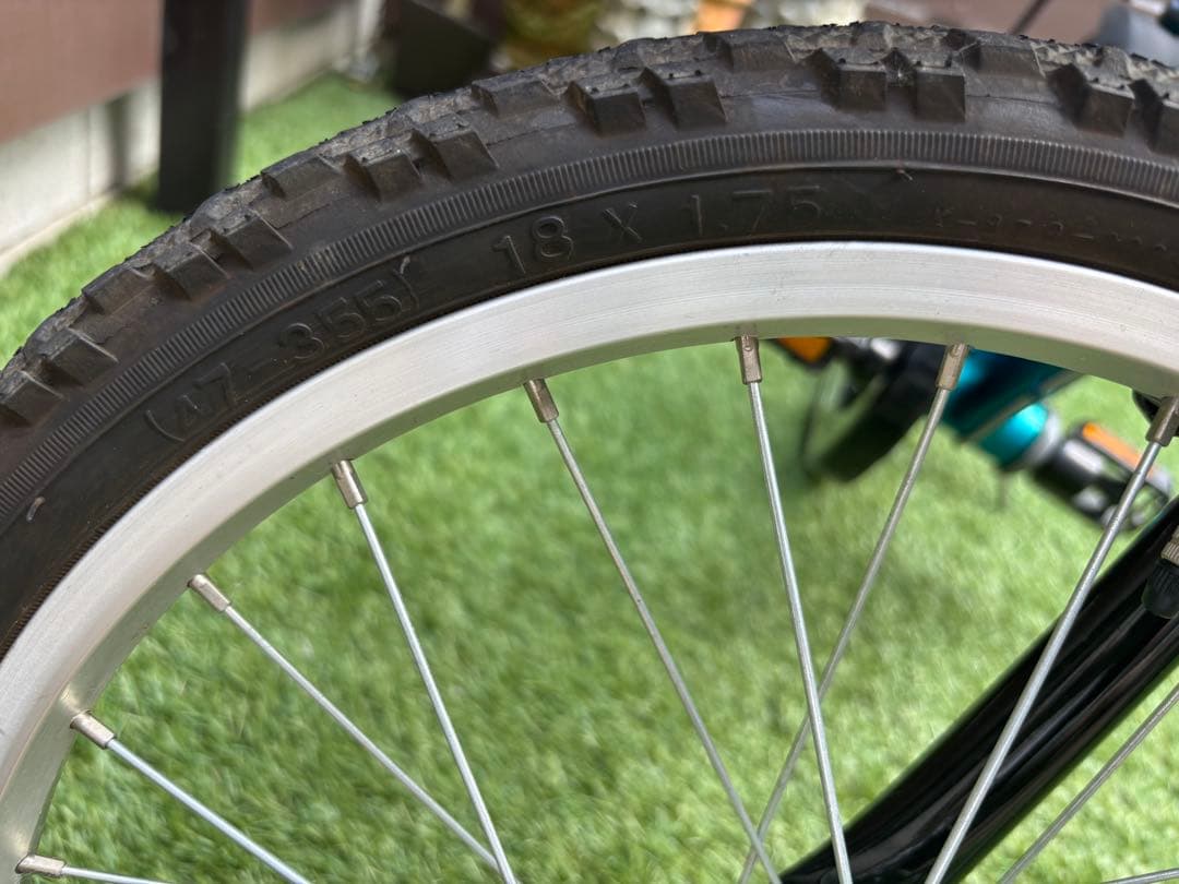 ブリヂストン エコキッズスポーツ 18インチ グリーン＆ブラック