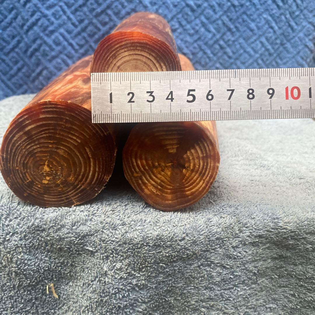 山じぃ厳選の【ファットウッド】3本セット　2435g