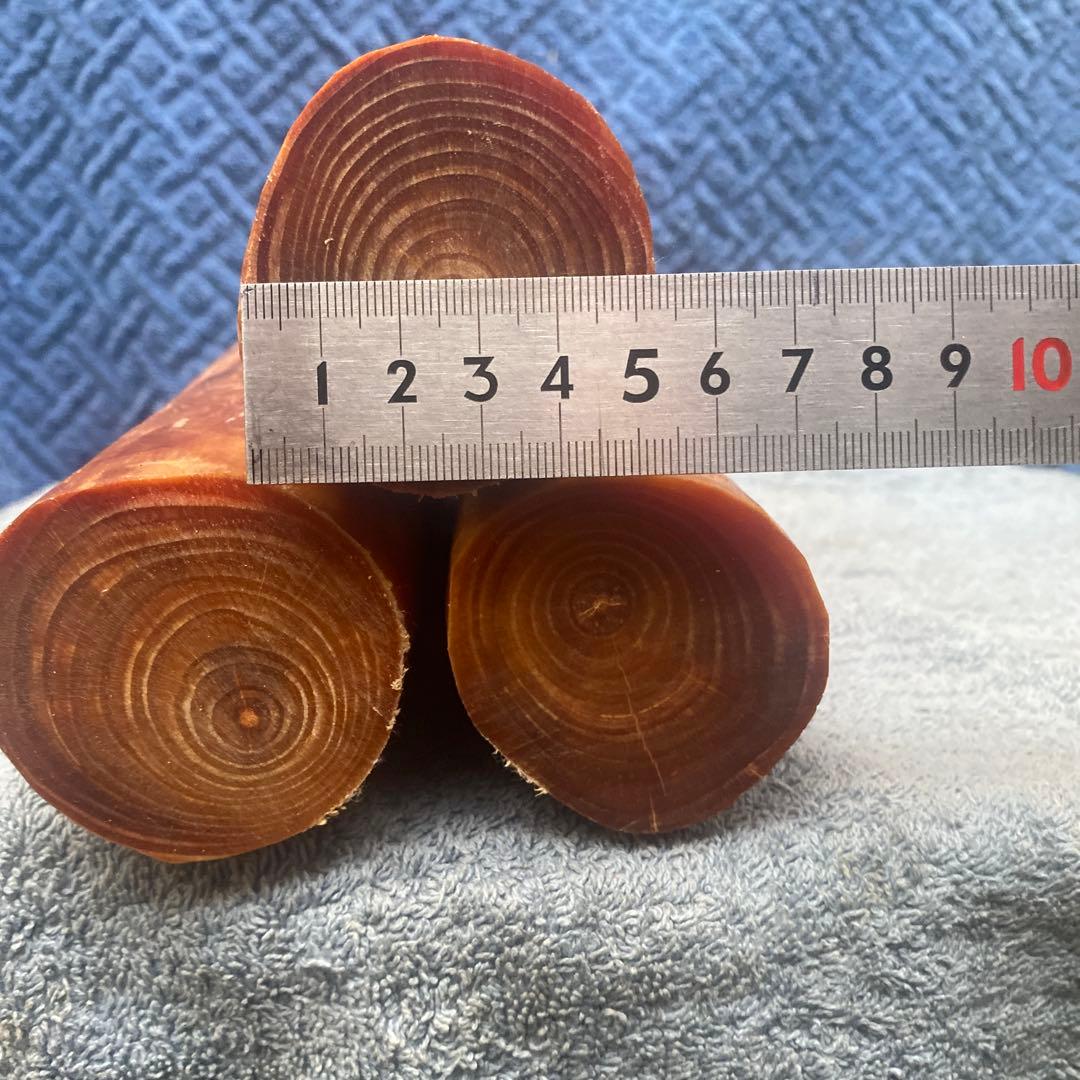 山じぃ厳選の【ファットウッド】3本セット　2435g