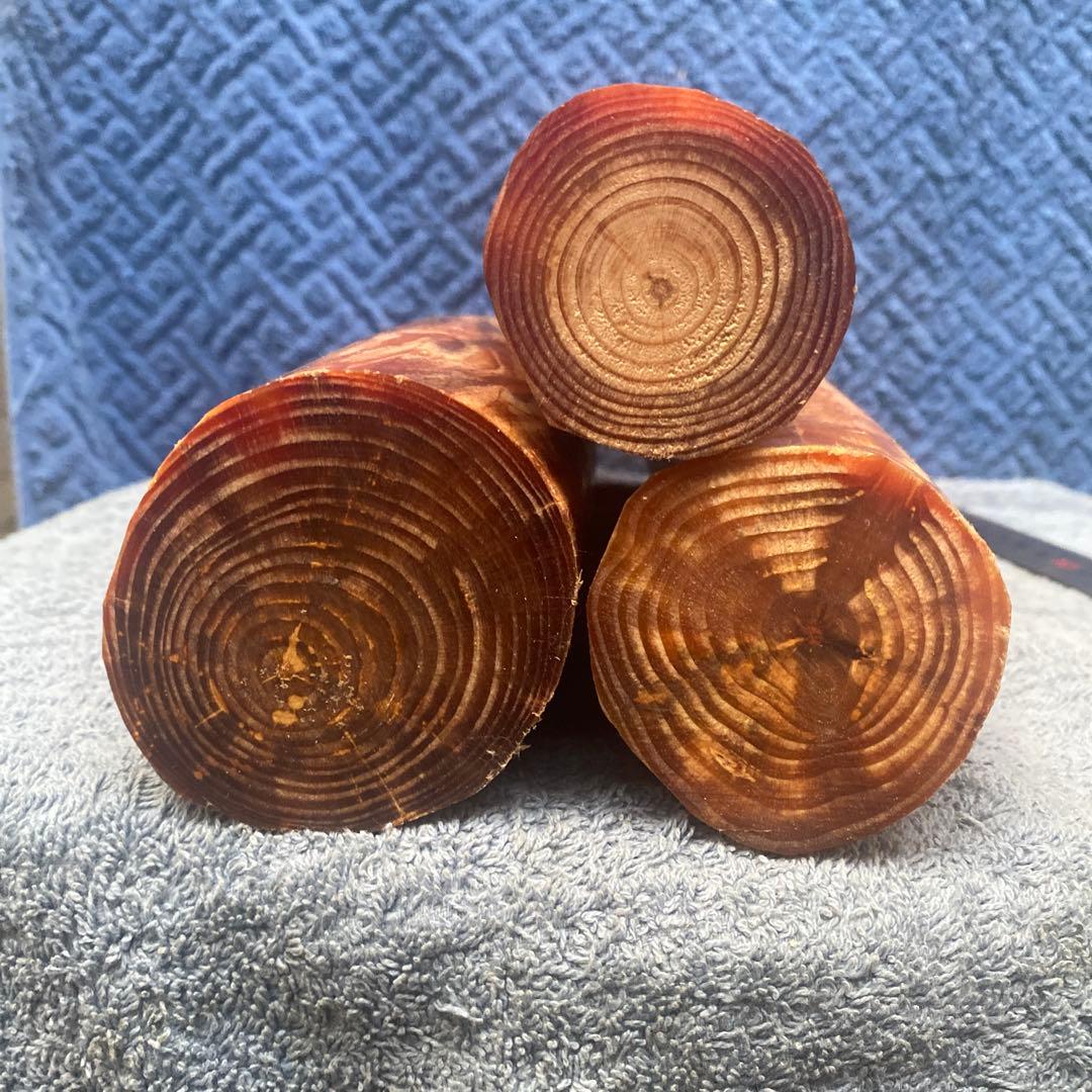 山じぃ厳選の【ファットウッド】3本セット　2435g