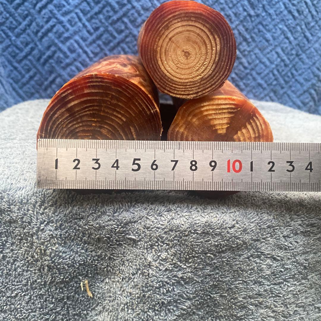 山じぃ厳選の【ファットウッド】3本セット　2435g