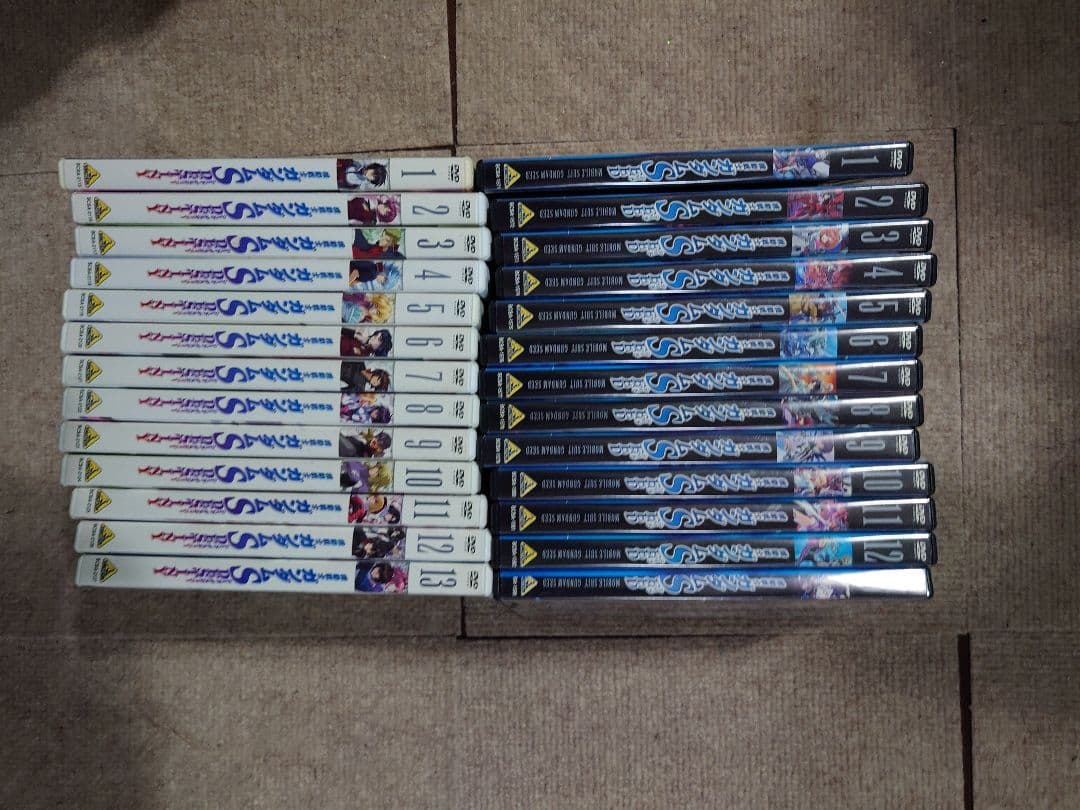 ガンダムシード&デスティニーのDVDセット