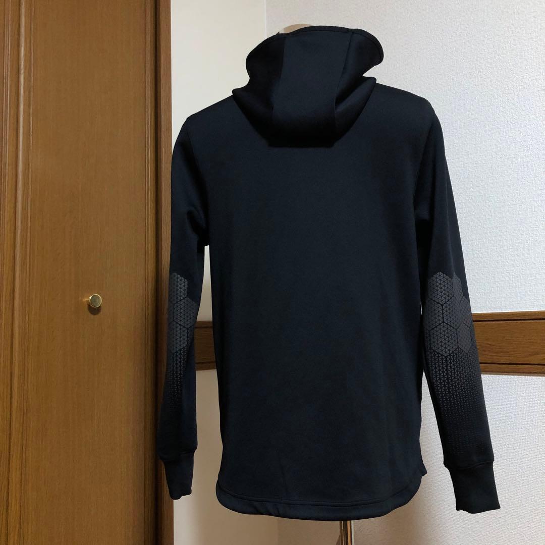 アンダーアーマー◇ダンボールニット ジップアップ　パーカー◇ブラック Lサイズ