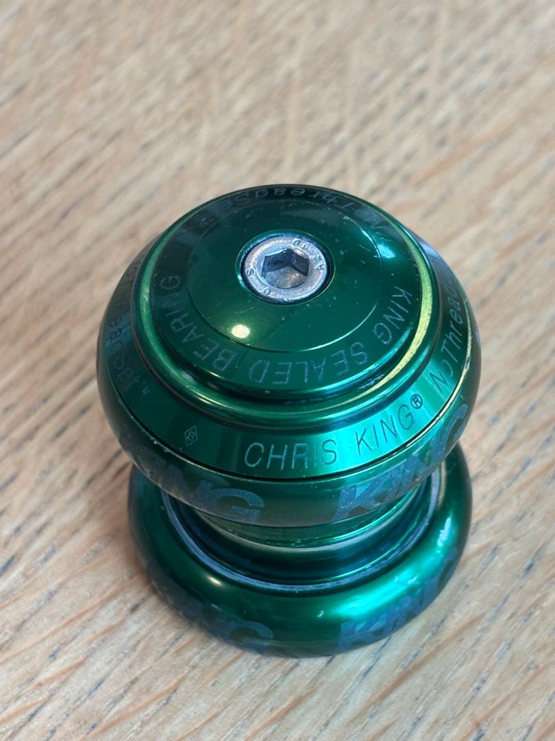 クリスキング Chris King ヘッドパーツ 廃盤 グリーン Green