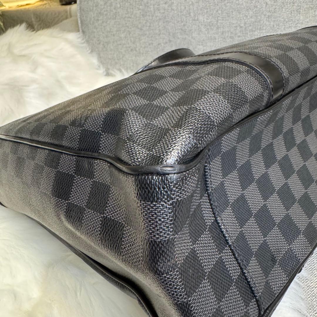 ルイヴィトン ダミエ グラフィット タダオ ハンドバッグ 2WAYショルダー付
