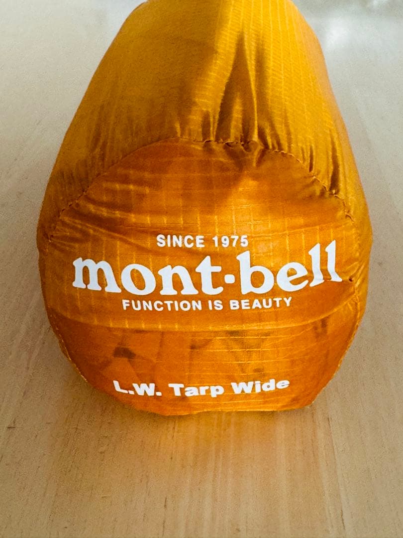 【新品未使用】 モンベル L.W.タープ ワイド 軽量 タープ
