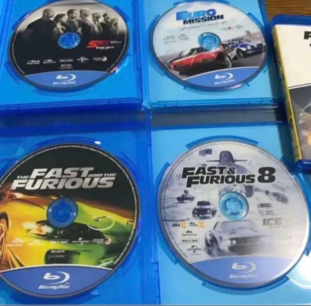 ワイルド・スピード9作品セットです。Blu-ray