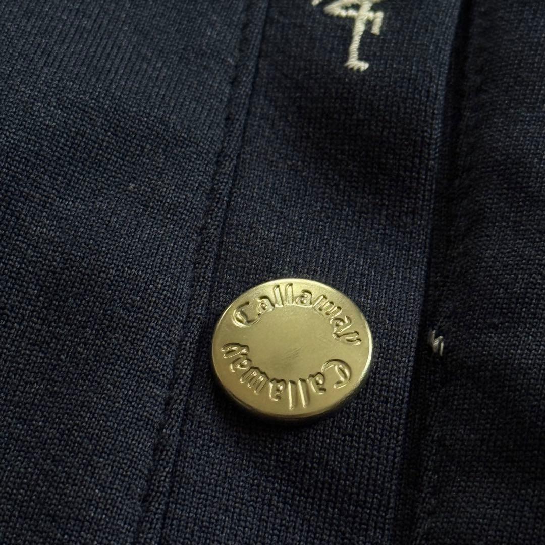 【未使用級/2XL】キャロウェイゴルフ トラックジャケット ロゴ刺繍 フラミンゴ