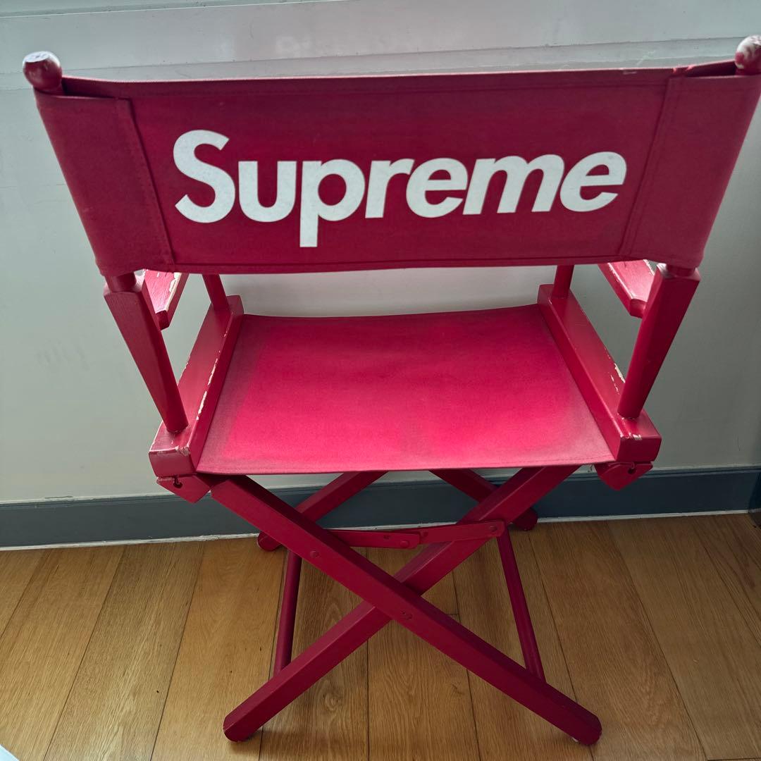 19ss シュプリーム SUPREME ディレクターズチェア ロゴ 折り畳み