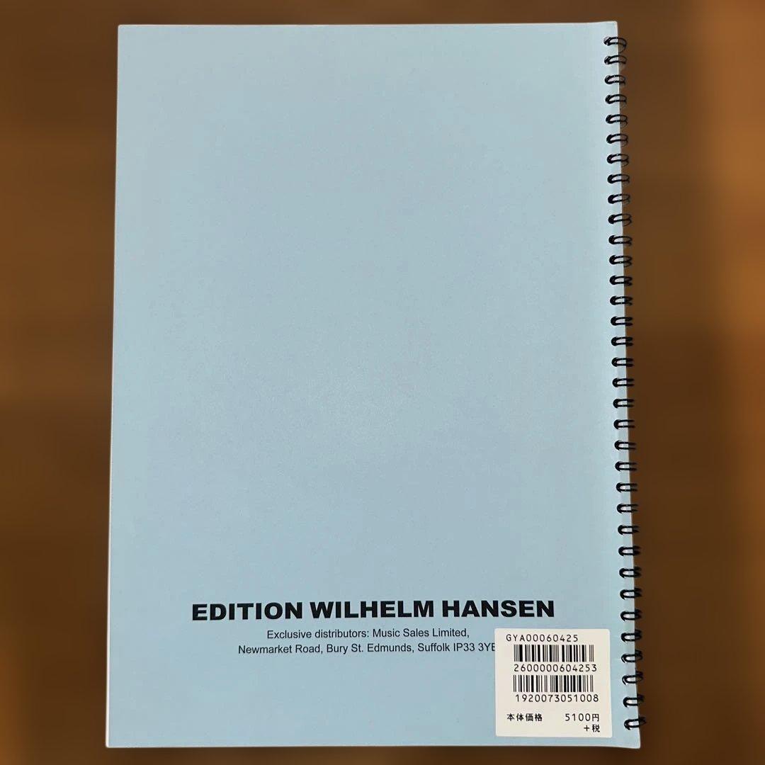 シベリウス 交響曲 第6番Op.104 ウィルヘルム・ハンセン 中型スコア
